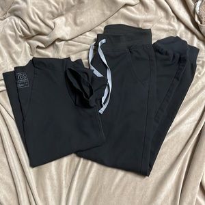 Figs scrub set top/jogger